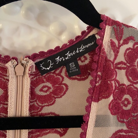 For Love and Lemons Red Temecula Maxi Dress - Picture 14 of 14